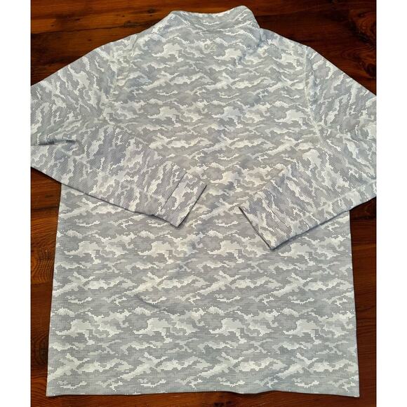 Cutter & Buck Traverse Stretch Eco Camo Quarter Zip Ponte Vedra size L - Picture 7 of 7